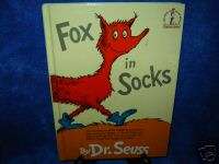 DR SEUSS FOX IN SOCKS B 38 GLOSSY EDITION  