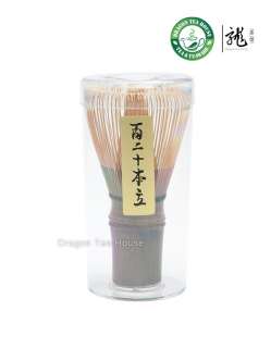 120 Prongs Spotted Bamboo Chasen * Matcha Whisk  