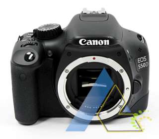 Canon EOS 550D 18MP Camera+18 55mm II+55â 250mm IS II+50mm+4Gift 