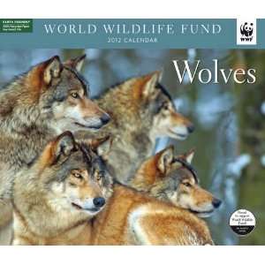  Wolves WWF 2012 Deluxe Wall Calendar