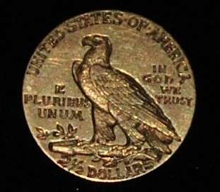 1913 $2.5 Gold Indian Quarter Eagle Beautiful Pre 33 Bullion $.99 No 