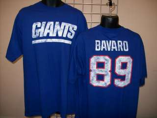 New York Giants Mark Bavaro Jersey T Shirt sz Small  