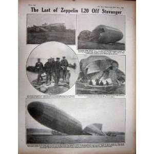  WW1 1916 Isonzo Italian Army Soldier Zeppelin Stavanger 