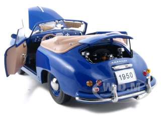   scale diecast car model of 1950 porsche 356 convertible die cast car
