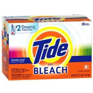  Tide Powder Detergent with Bleach Original Kitchen 