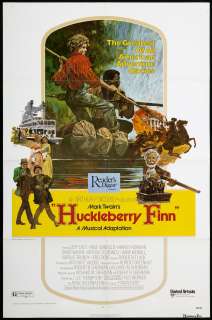 Huckleberry Finn 1974 Original Movie Poster  