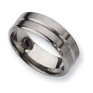  Titanium 8mm and Polished Band TB171 13 Jewelry