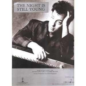 Sheet Music The Night Is Still Young Billy Joel 157 
