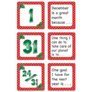  17 Pack TEACHER CREATED RESOURCES DECEMBER POLKA DOTS 