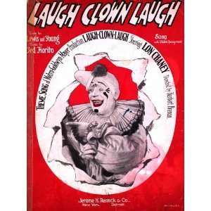  Laugh, Clown, Laugh Poster Movie G 11 x 17 Inches   28cm x 