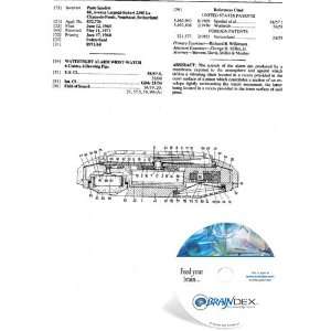    NEW Patent CD for WATERTIGHT ALARM WRISTWATCH 