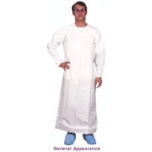 Tyvek Isolation Gown with Elastic Wrists, Neck and Waist Ties (50 per 