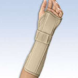  8“ Perforated Suede Finish Wrist & Forearm Brace, Right 