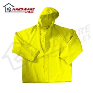 Dutch Harbor Gear HD201 YEL M Yellow Medium Rain Jacket  