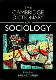   Sociology, (0521540461), Bryan S. Turner, Textbooks   