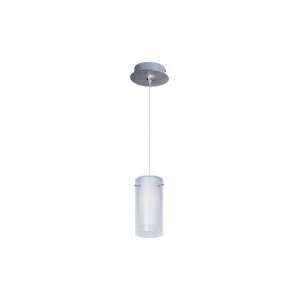 ET2 Lighting E94544 10SN Minx 1 Light Mini Pendant in Satin Nickel 