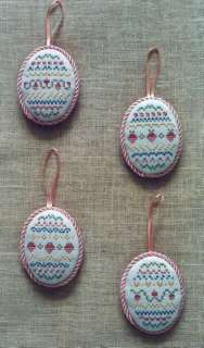 Claire Hatten Designs The Easter Egg Samplers Pattern  