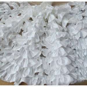  28cm Wide Multi Layer Floating Cake Satin Lace Material 