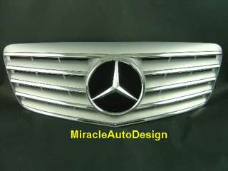   Front Grille For 2007 2009 Mercedes Benz (facelift) W211 E Class