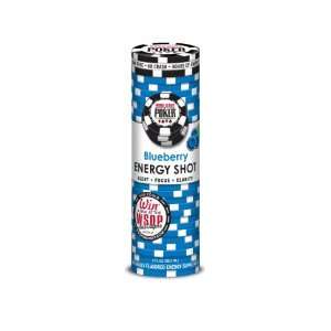 World Series of Poker Energy Shot   Blueberry 3 ounce (12 Pack)