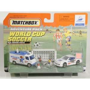  Matchbox France 98 World Cup Soccer Adventure Pack Toys 