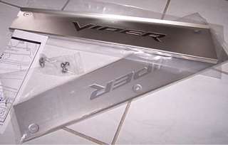 Dodge Viper SRT10 Aluminum Door Sills JU82208805AB  