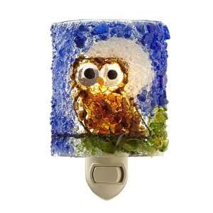  Recycled Glass Night Owl Nightlight
