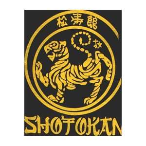  T shirt, Shotokan (Black) Med 