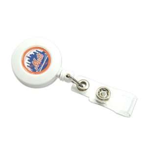  New York Mets Retractable Badge Reel Id Ticket Clip Mlb 