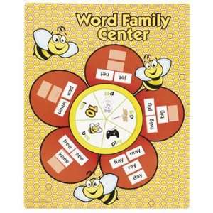  127 Pc Busy Bee Word Family Center   Teacher Resources 
