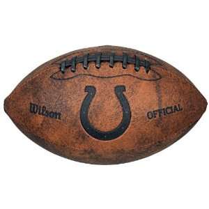  NFL Colts Mini Throwback Football