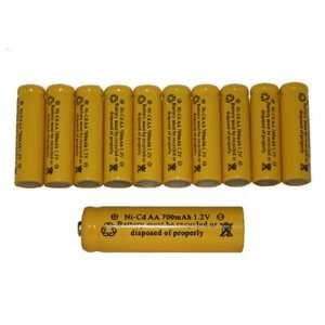  50 Pack AA 700mAH Rechargeable Batteries Electronics