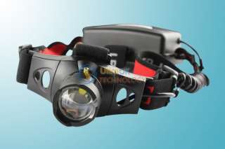 CREE XP G R5 LED 650 Lumens Zoomable Headlamp Head Torch Flashlight 