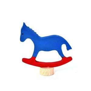  Rocking Horse Ornament for Birthday Ring