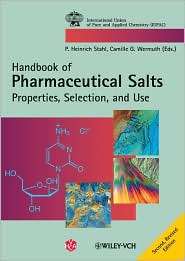 Pharmaceutical Salts Properties, Selection, and Use, (3906390519), P 