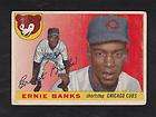 ERNIE BANKS #28 Chicago Cubs Shortstop ​1955 Topps Vg