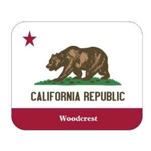  US State Flag   Woodcrest, California (CA) Mouse Pad 