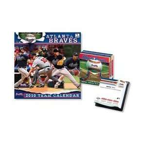 Licensing Atlanta Braves 2010 Wall & Box Calendar Set   Atlanta Braves 