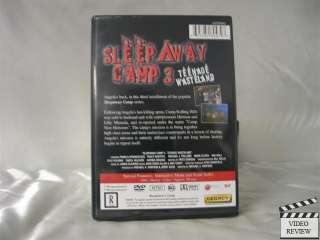 Sleepaway Camp 3   Teenage Wasteland (DVD, 2005) 625282804797  