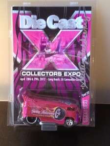   Wheels 2012 Die Cast X Expo SIGNED Pink Shirley Muldowney VW Drag Bus