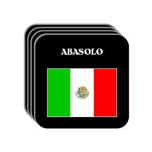  Mexico   ABASOLO Set of 4 Mini Mousepad Coasters 