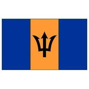 Barbados Flag 3ft x 5ft Superknit Polyester Patio, Lawn 