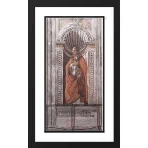 Botticelli, Sandro 24x40 Framed and Double Matted Sixtus II  