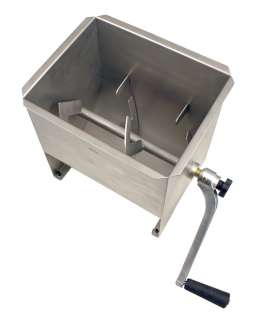 New MTN 20LBS Stainless Steel Hand Meat Sausage Mixer  