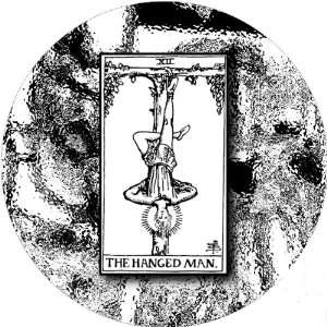 Playing Cards Tarot Card The Hanged Man 2.25 inch Large Round Badge 