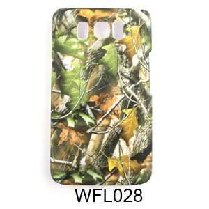 HTC HD2 Camo/Camouflage Hunter Series, w/ Green Leaves Hard Case/Cover 