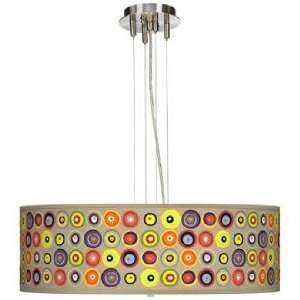  Marbles in the Park 24 Wide Four Light Pendant Chandelier 