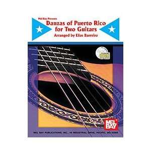  Danzas of Puerto Rico for Two Guitars Book/CD Set Musical 