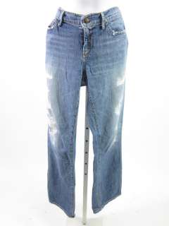 GOLDSIGN PASSION Distressed Lt Wash Bootcut Jeans M  