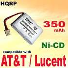   Battery Replacement fits AT&T / Lucent 24112, 4128 Cordless Phone